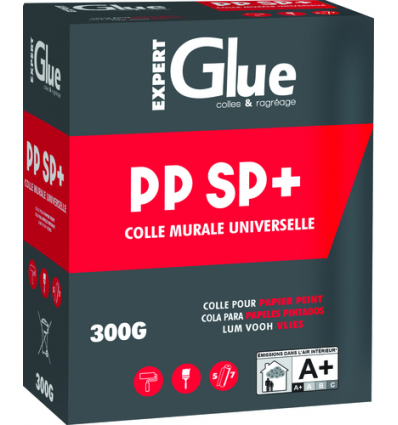 Colle universelle PPSP+ idéale tous papiers peints - 300gr